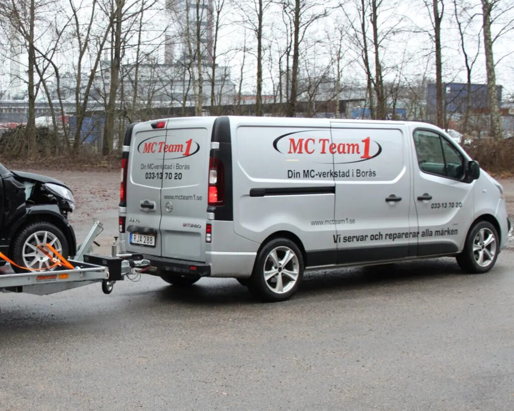 MC Team1 hämtar din mopedbil